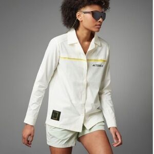 adidas Terrex NATIONAL GEOGRAPHIC LONG SLEEVE TEE NWT SPF 50 Sz S Gorpcore Hike